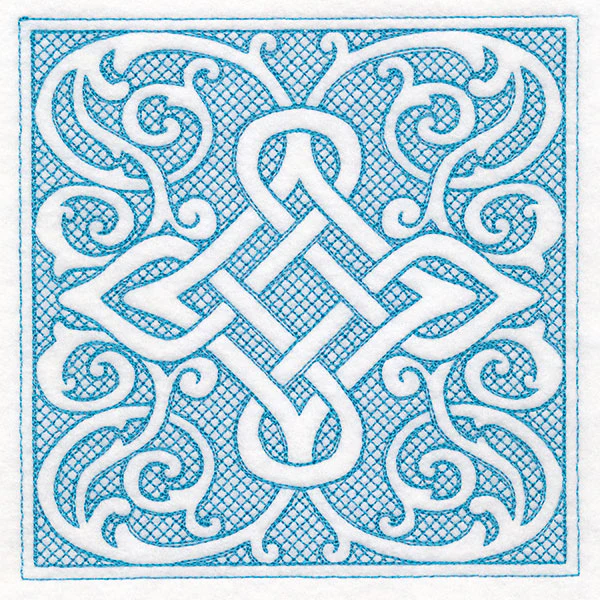 Art Deco Delights 6 (Trapunto) - Image 3