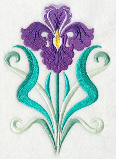 Art Deco Iris - Image 3
