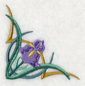 Art Deco Iris - Corner - Image 4