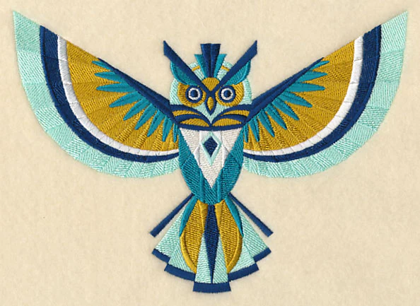 Art Deco Long-Eared Owl - Image 2