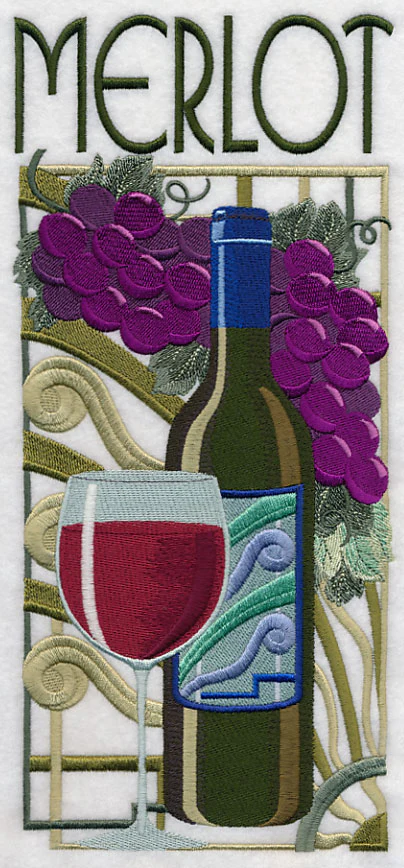 Art Deco Merlot - Image 5