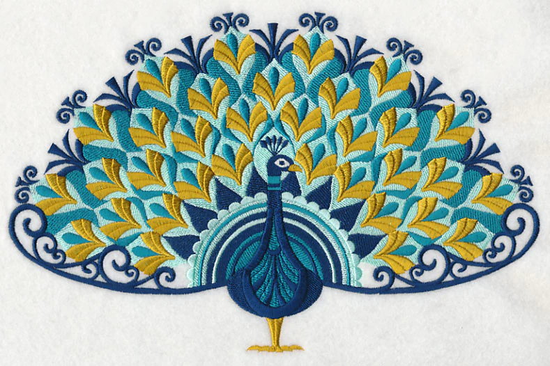 Art Deco Peacock - Image 5
