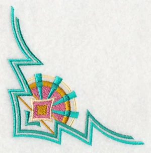 Art Deco Sunburst Corner - Image 3