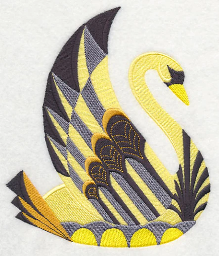 Art Deco Swan - Image 2