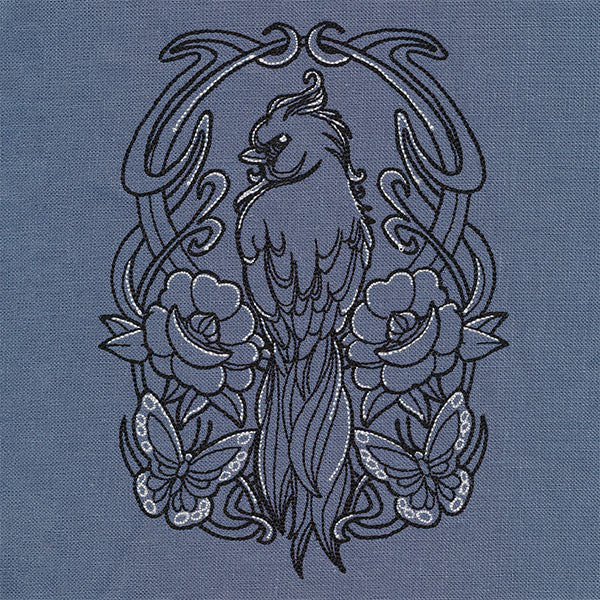 Art Nouveau Bird Feature - Image 2