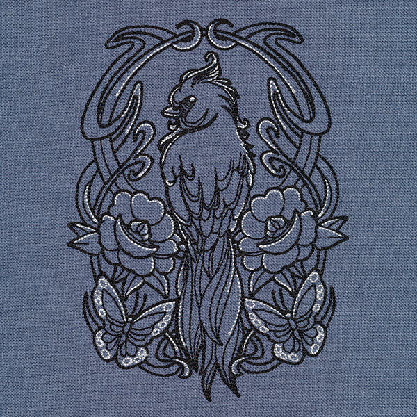 Art Nouveau Bird Feature - Image 3