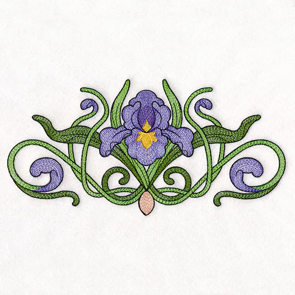 Art Nouveau Iris Feature - Image 2