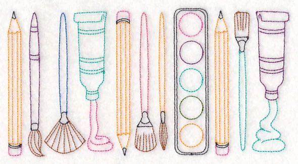 Art Quick Stitch Border (Vintage) - Image 3