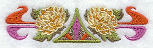 Arts and Crafts Chrysanthemum Border - Image 3