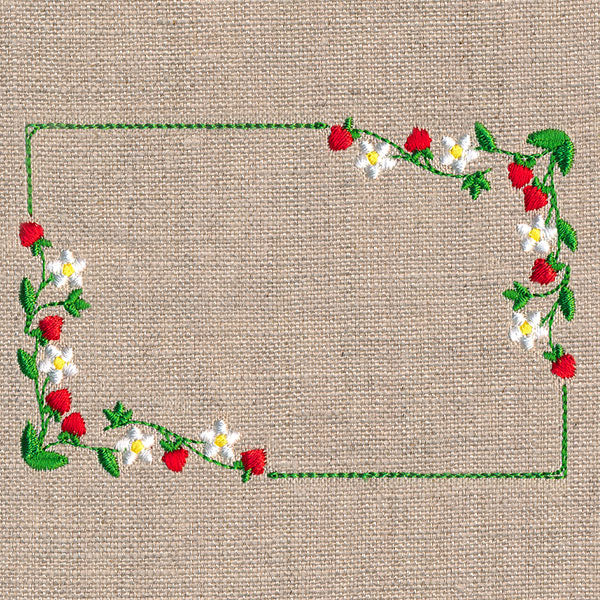 As Sweet as Strawberries Quilt Label - Image 3