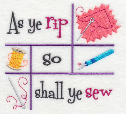 As Ye Rip So Shall Ye Sew - Image 3