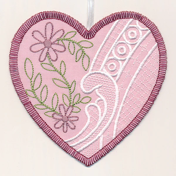 Aster Heart Sachet (In-the-Hoop) - Image 3