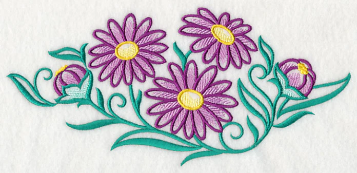 Asters in Whimsy Spray - Image 4