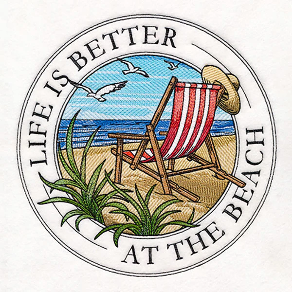 At the Beach Stamp - Image 14