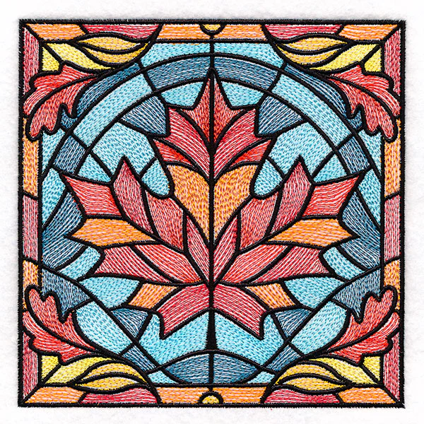 Autumn Accents Stained Glass - Maple Leaf - Image 5