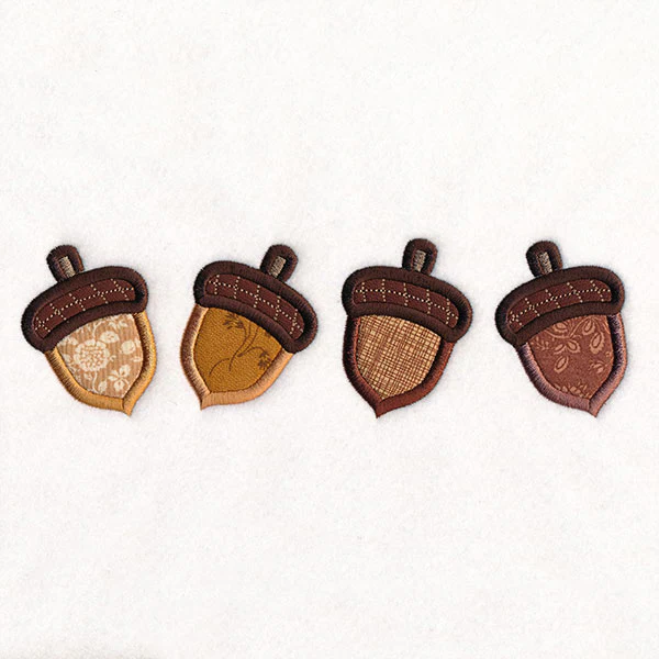 Autumn Acorn Border (Applique) - Image 3