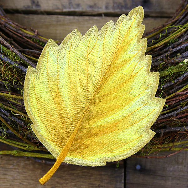 Autumn Birch Leaf (In-the-Hoop) - Image 7