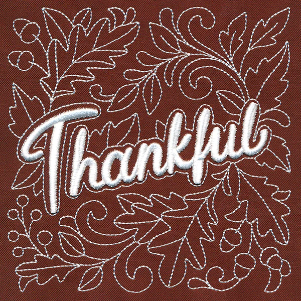 Autumn Blessings - Thankful (Puff Foam) - Image 4