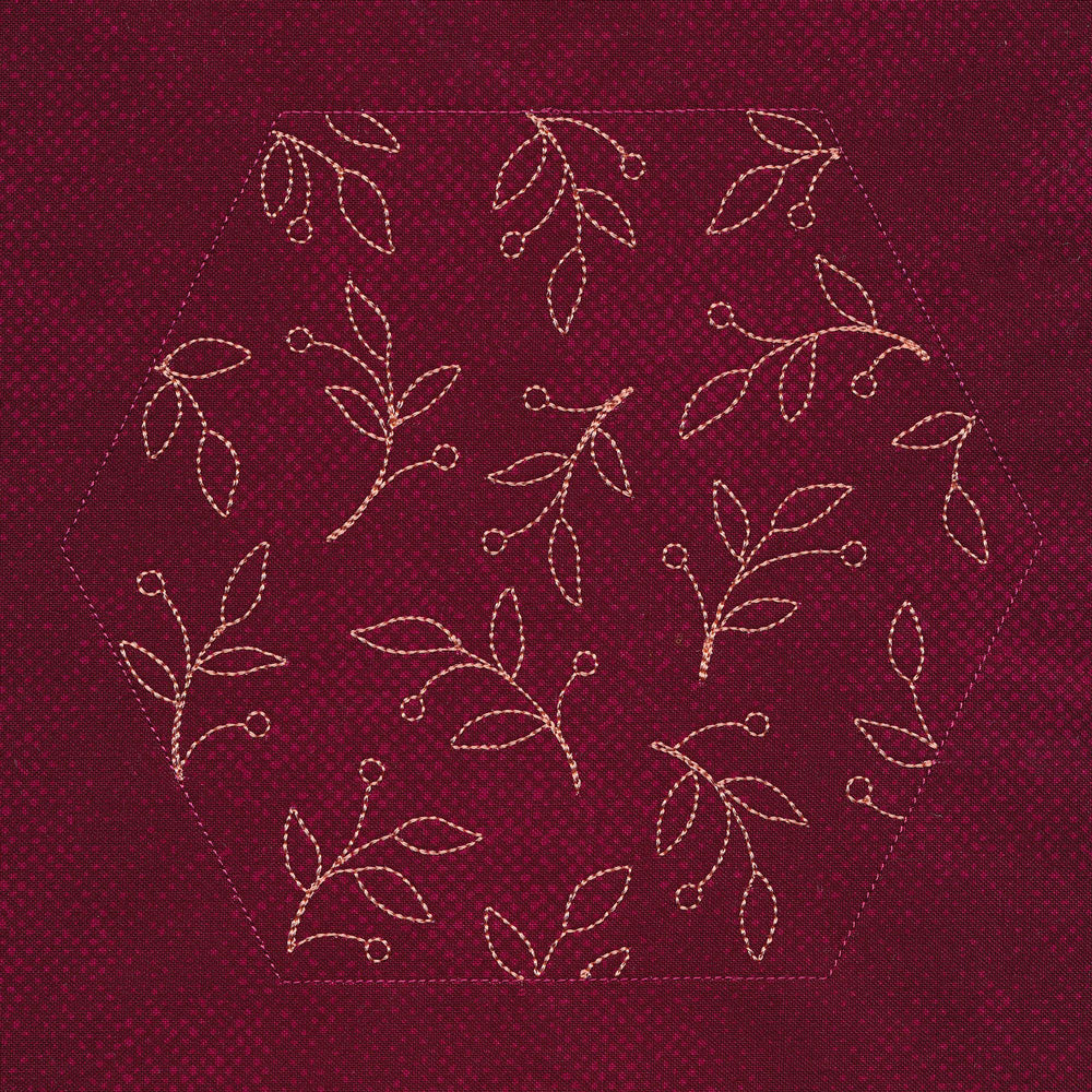 Autumn Blooms Hexagon Pocket Potholder - Image 7