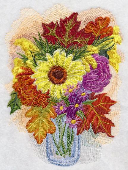 Autumn Blooms in Watercolor - Image 2