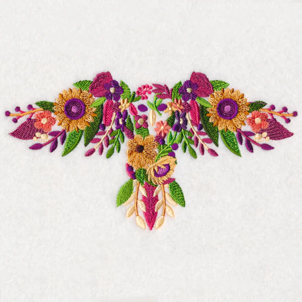 Autumn Blooms Owl - Image 4