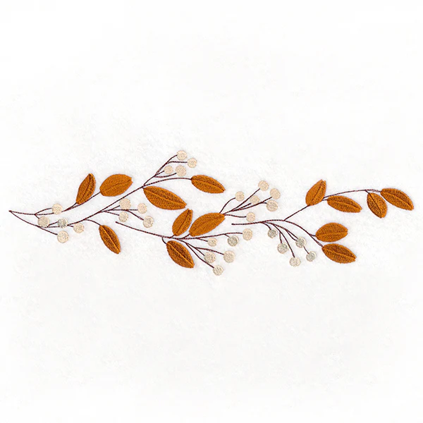 Autumn Branches and Berries Border - Image 5