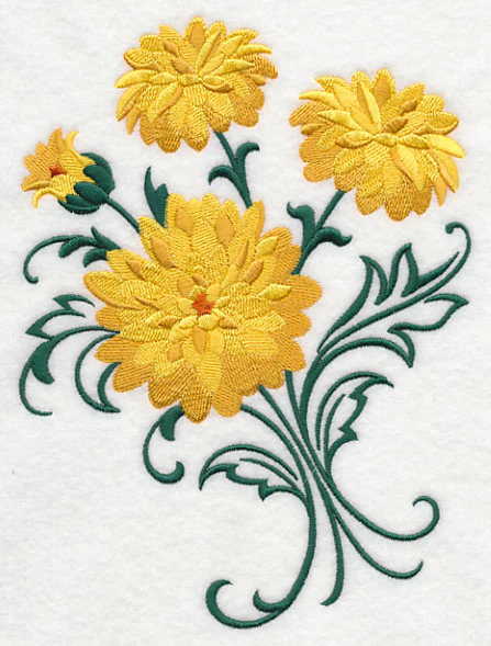 Autumn Chrysanthemum Bouquet - Image 2