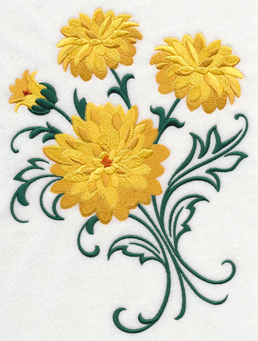 Autumn Chrysanthemum Bouquet - Image 4