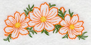 Autumn Cosmos Spray (Vintage) - Image 5