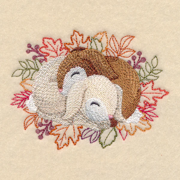 Autumn Cozy Cuddlers - Bunnies - Image 3