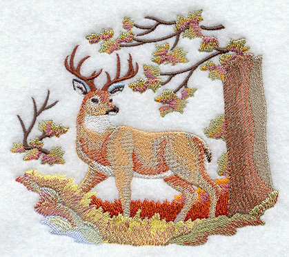Autumn Deer in Watercolor - Image 3