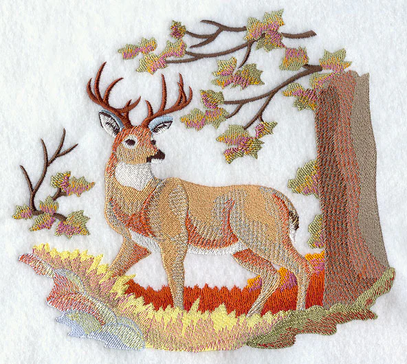 Autumn Deer in Watercolor - Image 4