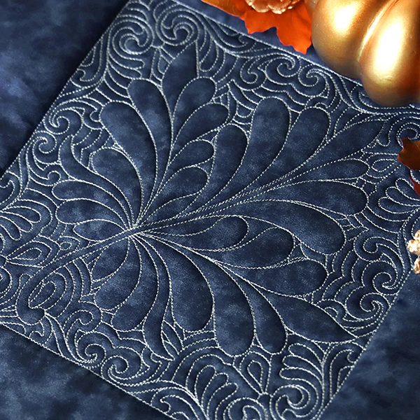 Autumn Delights Maple Leaf Quilting Square (Double Run) - Image 8