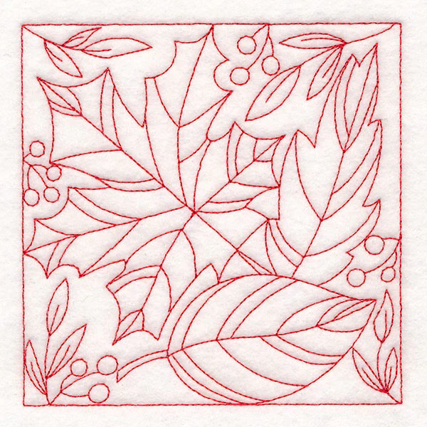 Autumn Details Quilting - Leaves (Double Run) - Image 4