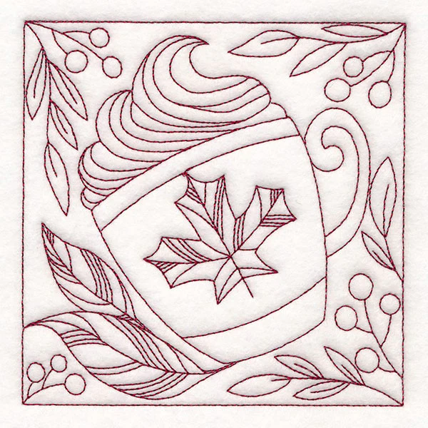 Autumn Details Quilting - Maple Latte (Double Run) - Image 4