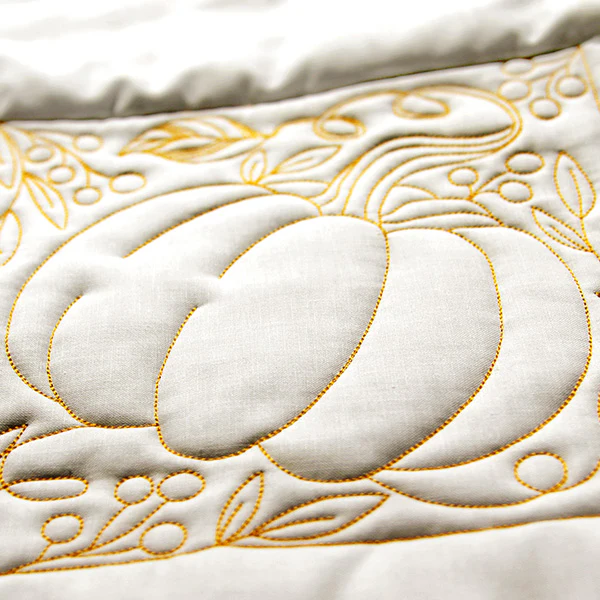 Autumn Details Quilting - Pumpkin (Double Run) - Image 2