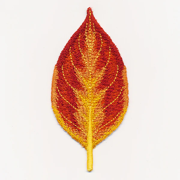 Autumn Dogwood Leaf (In-the-Hoop) - Image 6