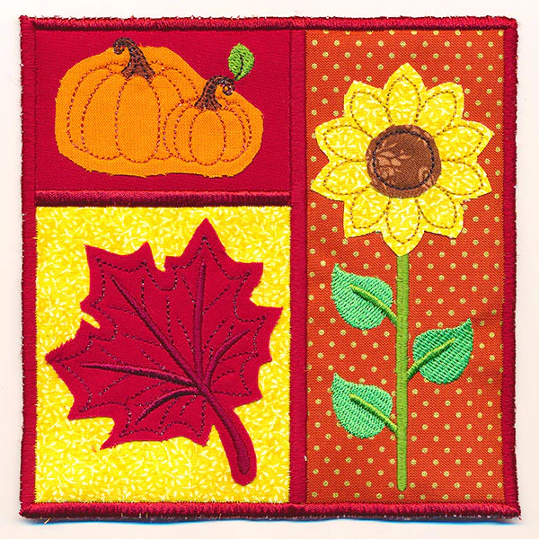 Autumn Favorites Trivet (In-the-Hoop) - Image 2