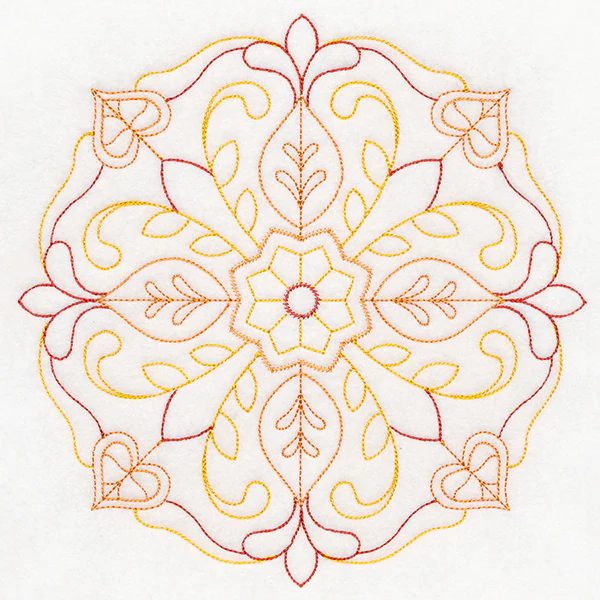 Autumn Flourish Medallion (Vintage)