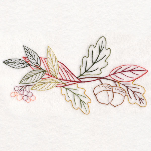 Autumn Harvest Potpourri Border (Vintage) - Image 2