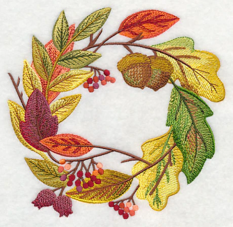 Autumn Harvest Potpourri Wreath - Image 3