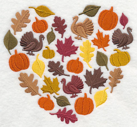 Autumn Heart Silhouette - Image 2