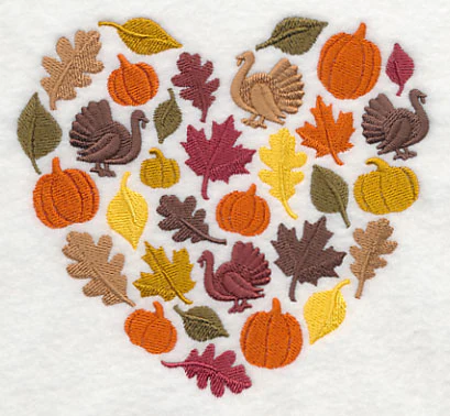 Autumn Heart Silhouette - Image 3