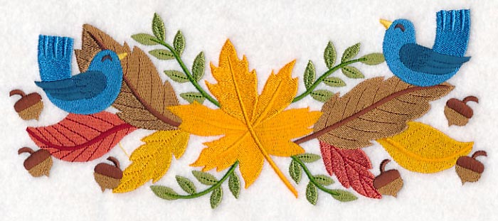 Autumn Leaf Border - Image 2