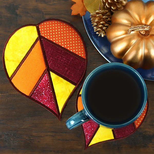 Autumn Leaf Trivet (In-the-Hoop) - Image 6