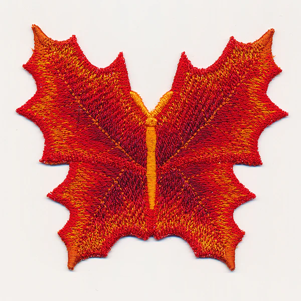 Autumn Maple Leaf Butterfly (In-the-Hoop) - Image 6