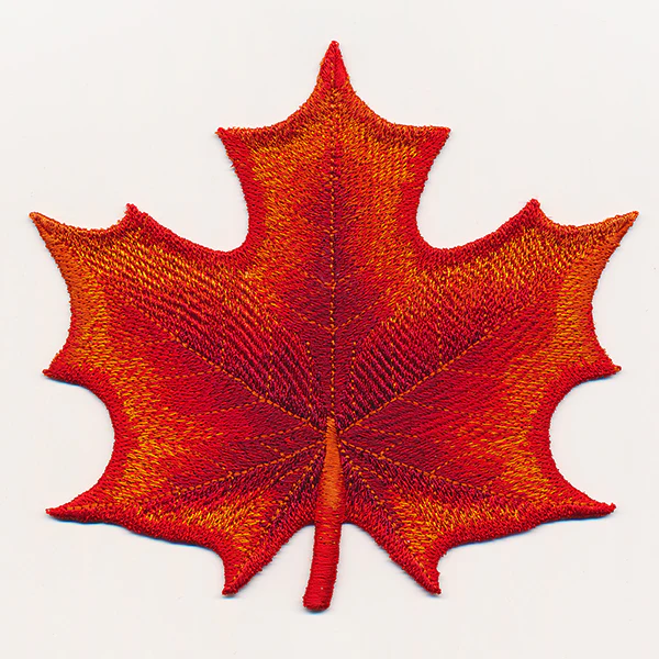 Autumn Maple Leaf (In-the-Hoop) - Image 4