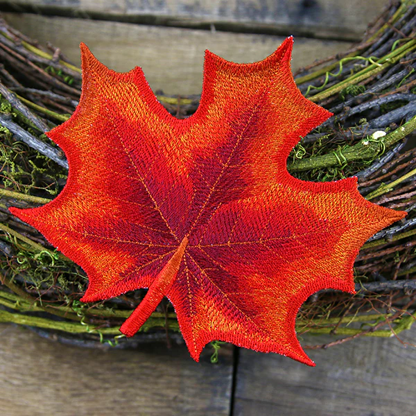 Autumn Maple Leaf (In-the-Hoop) - Image 7