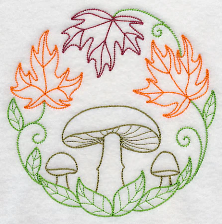 Autumn Mushrooms (Vintage) - Image 3