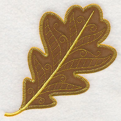 Autumn Oak Leaf (Heirloom Applique) - Image 3